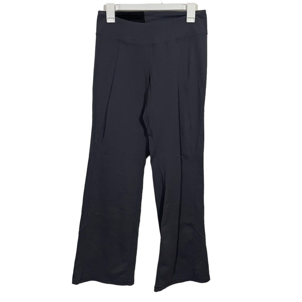 Athleta Grey Bootcut Mid Rise Activewear Pants